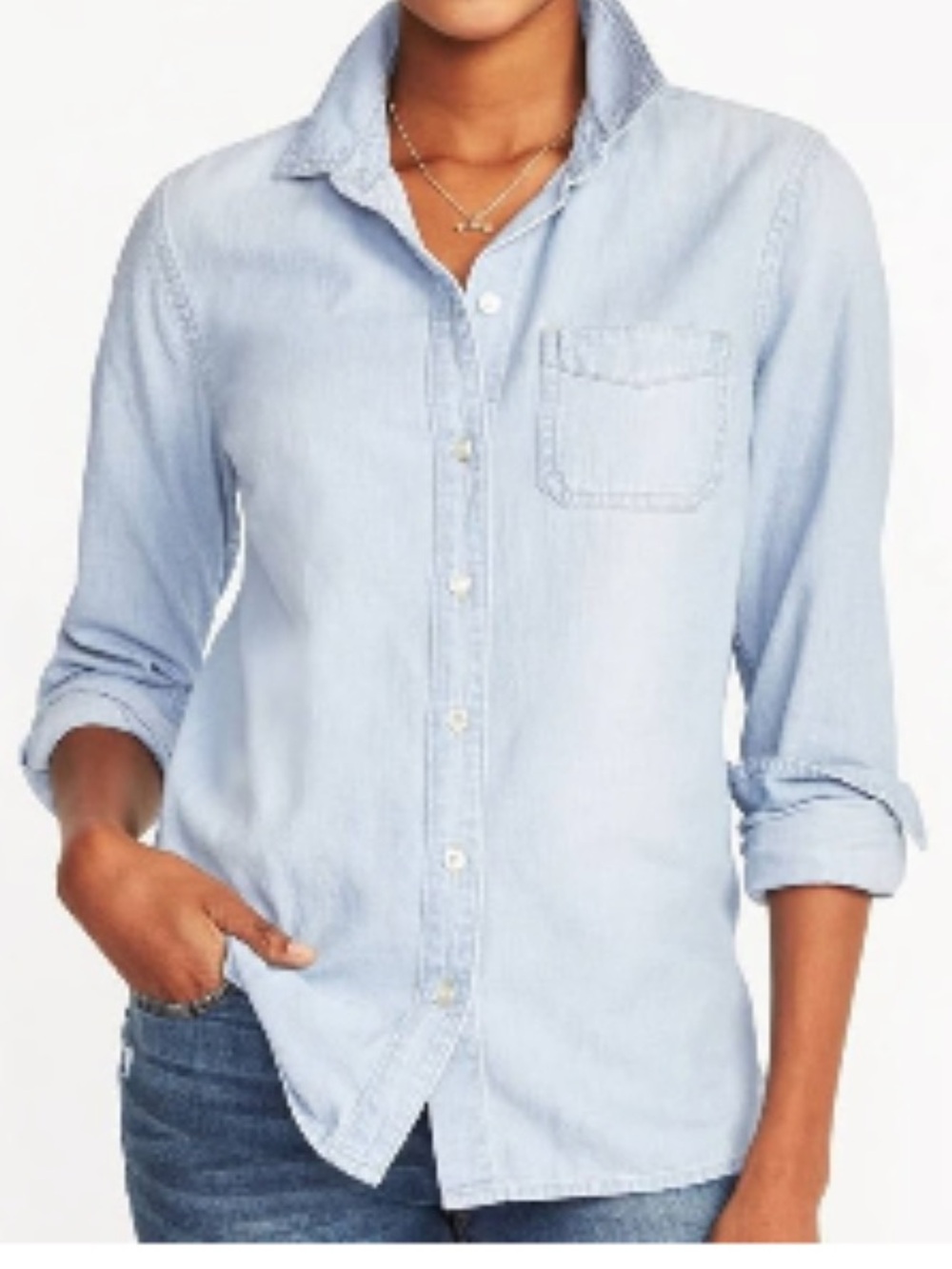 Tencil chambray shirt